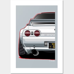 Gt-R R32 - Frame Posters and Art